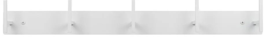 Biely kovový nástenný vešiak 64 cm Chapman – Spinder Design