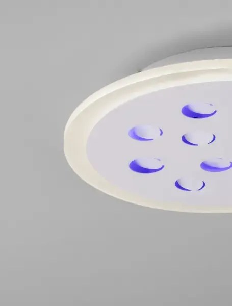 Moderné stropné svietidlo Astraeus RGB 30 s diaľkovým ovládaním