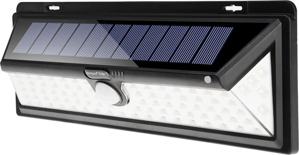 Solárne nástenné svetlo s detektorom pohybu 90 LED