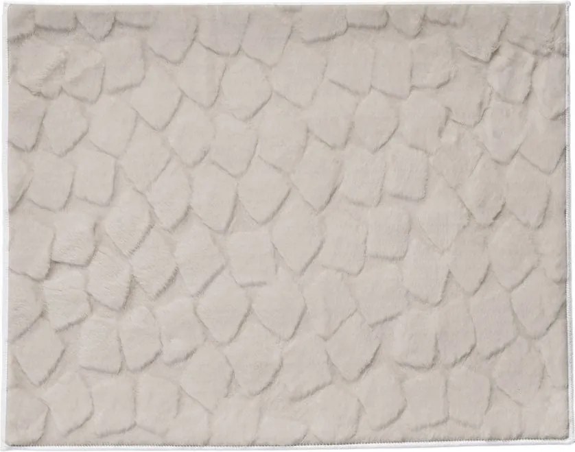 Béžové kúpeľňové predložky v súprave 2 ks 60x100 cm Rabbit – Foutastic
