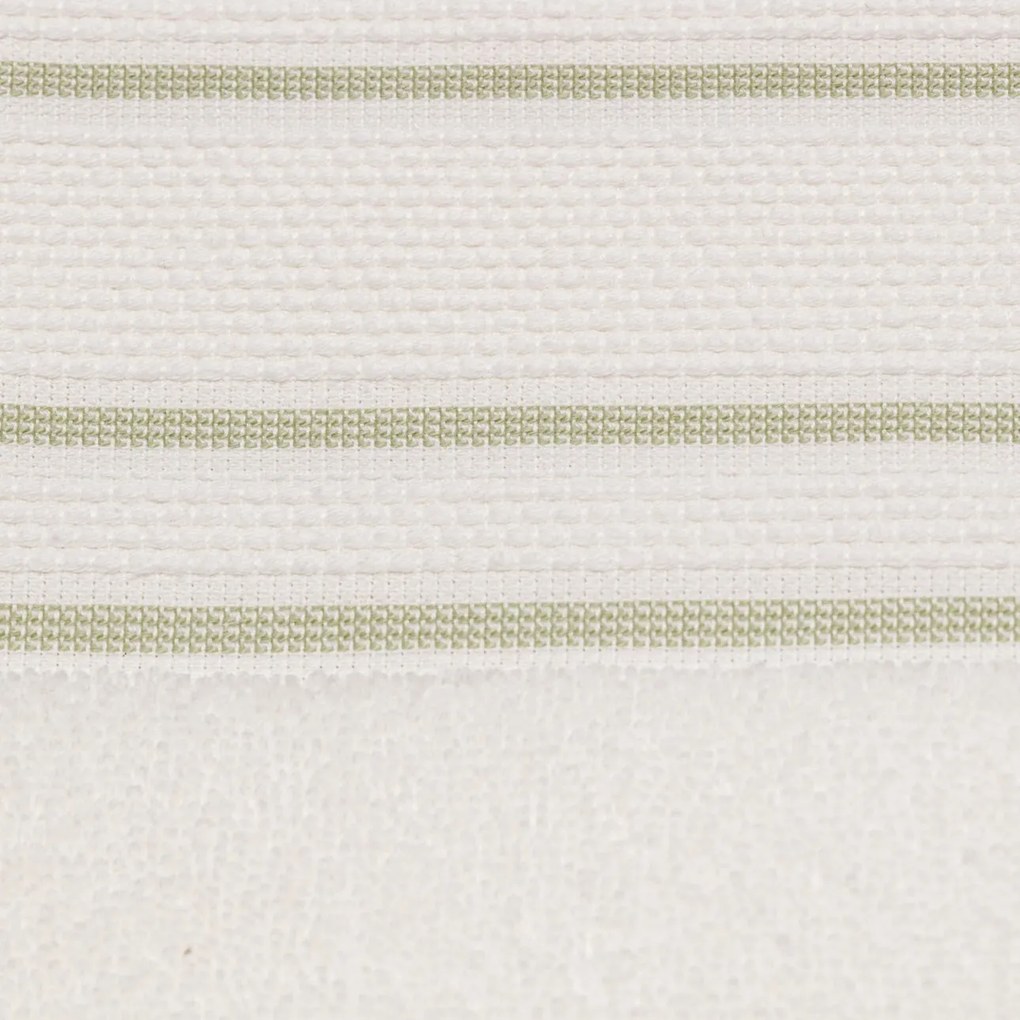 Súprava uterákov Gunnar 3ks krémovo biela zelená