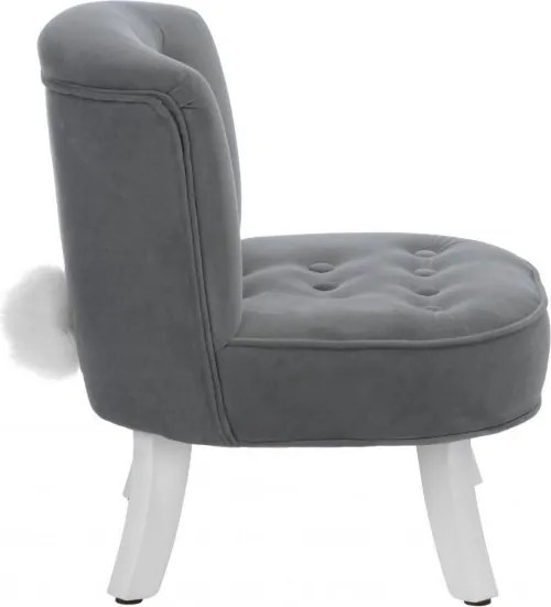 Detské kreslo Somebunny 17 cm Biela