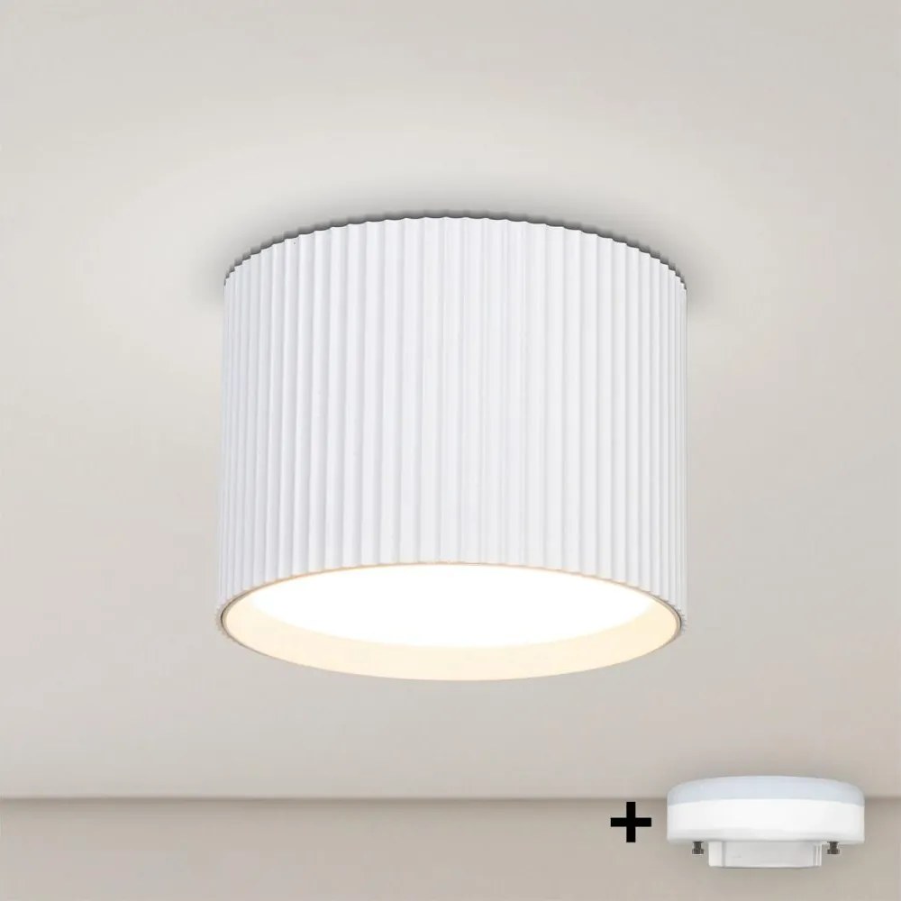 BRILAGI - LED RGB stmievateľné bodové svietidlo STRIPY 1xGX53/14W/230V 60x82 mm Wi-Fi Tuya biele