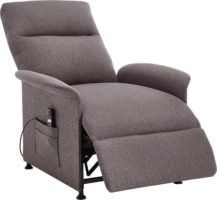 Elektrické relaxačné polohovateľné kreslo Catini ELYSIO hnedá