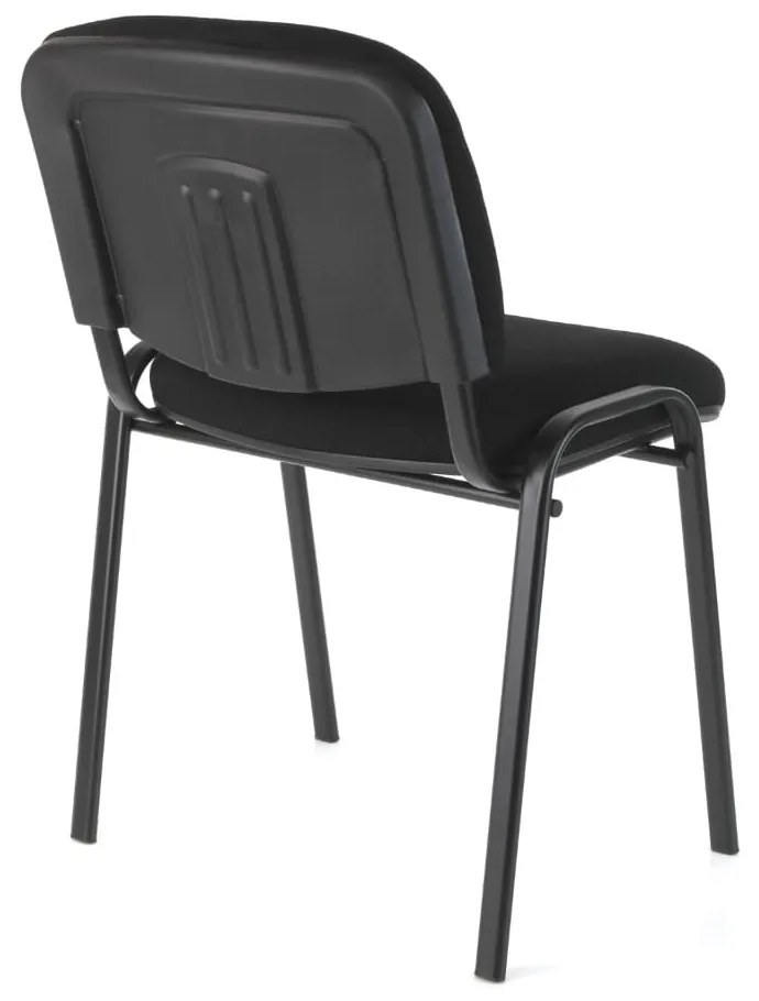 Konferenčná stolička Viva N, čierne nohy, čierna