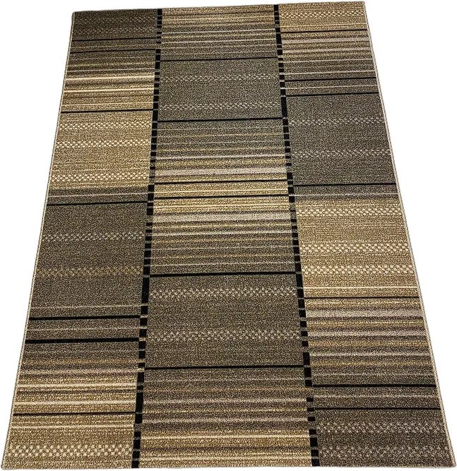 Moderný koberec Lagos 429-Beige v béžovo-hnedom odtieni Rozmer: 160x220 cm