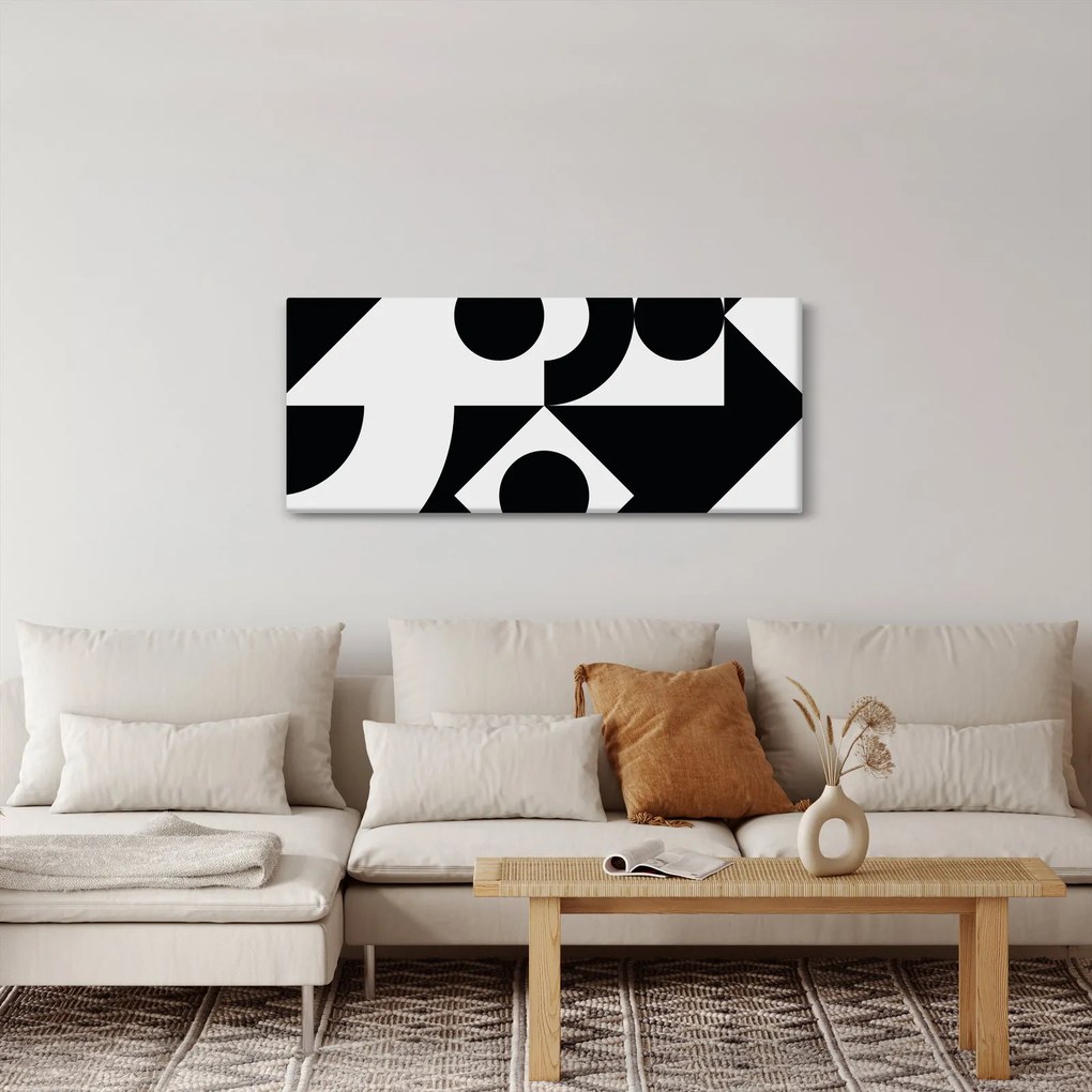 Obraz - Geometrická abstrakcia N⁰1 (120x50 cm)