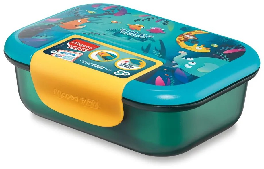 Desiatový box Maped Miniz Ecozen Jungle Fever, 900 ml