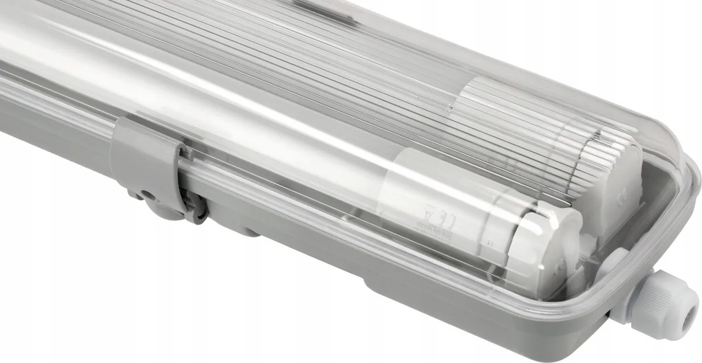 8x Hermetické svietidlo 120 cm - LED lampa a LED žiarivky do garáže a dielne