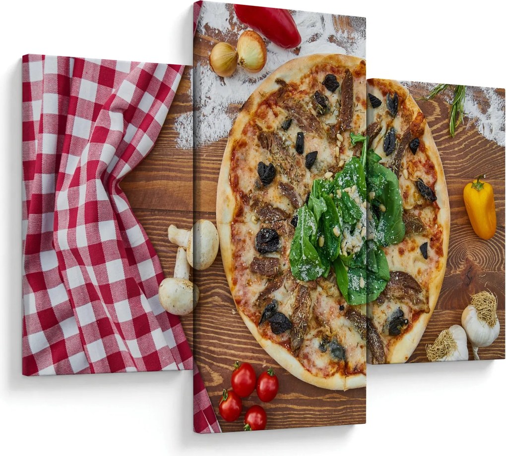 Obraz pizze (90x60 cm)