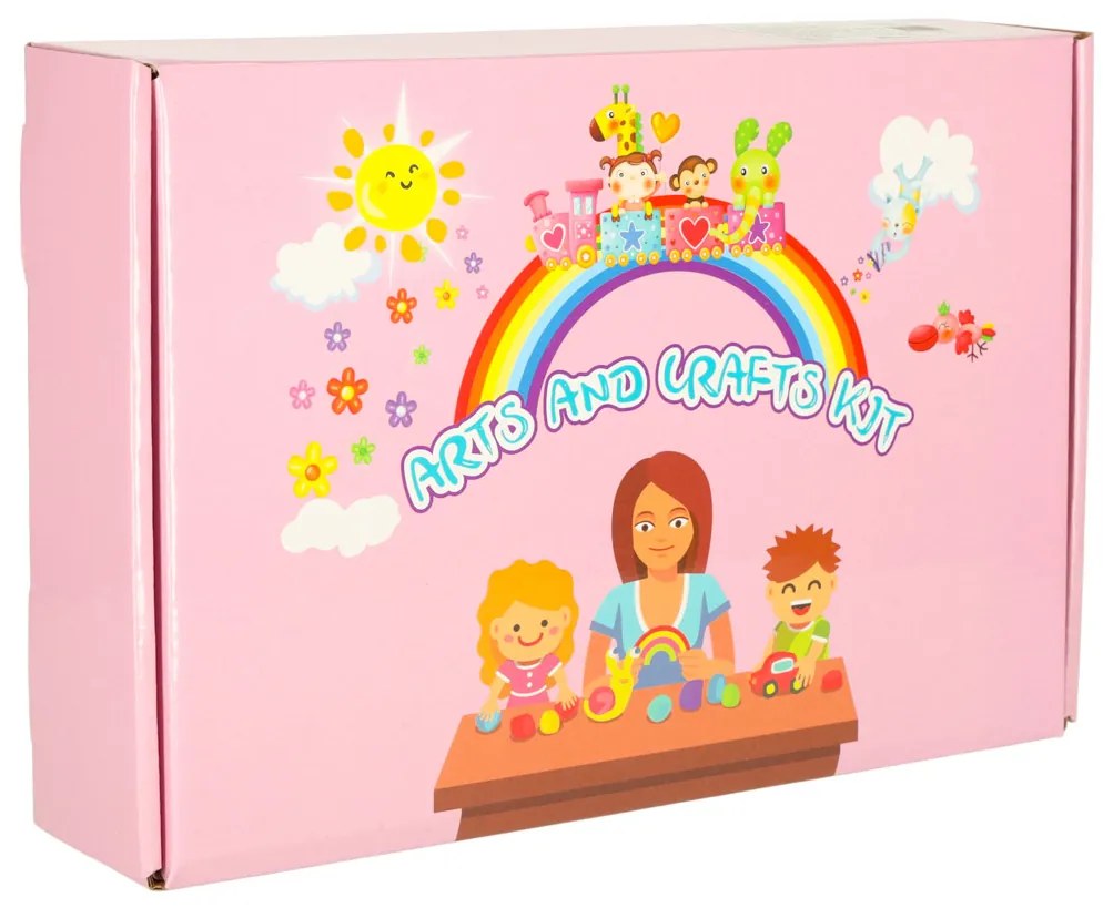 KIK Kreatívna sada pre deti 1200 dielov – DIY tvorivý set na ručné práce, korálky