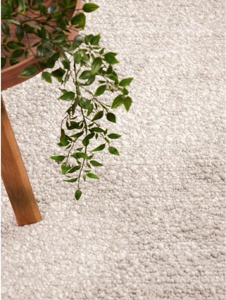 Slonovinový ručne tkaný koberec z materiálu buklé 200x290 cm Notting Hill Portobello – Ted Baker