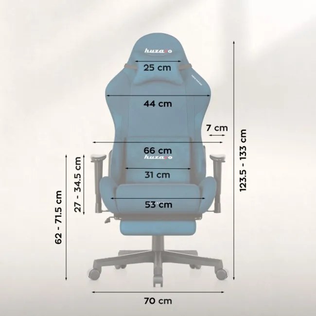 Herná stolička Force 5.7 Blue