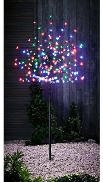 LIVARNO home LED svetelný strom (čerešňa, 1,5 m, farebná) (100354935)