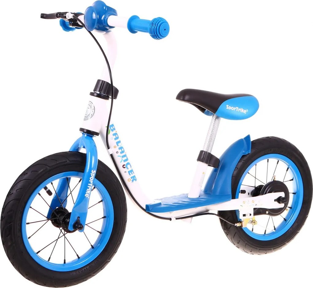 Ramiz Detské odrážadlo SporTrike Balancer modré - prvý bicykel na učenie jazdy