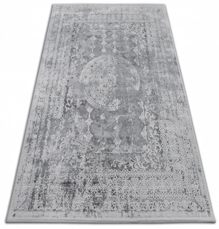 Luxusný kusový koberec akryl Valenzia sivý, Velikosti 120x180cm