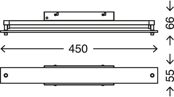 Briloner 2240-018- LED Stmievateľné kúpeľňové osvetlenie zrkadla LED/5W/230V IP44