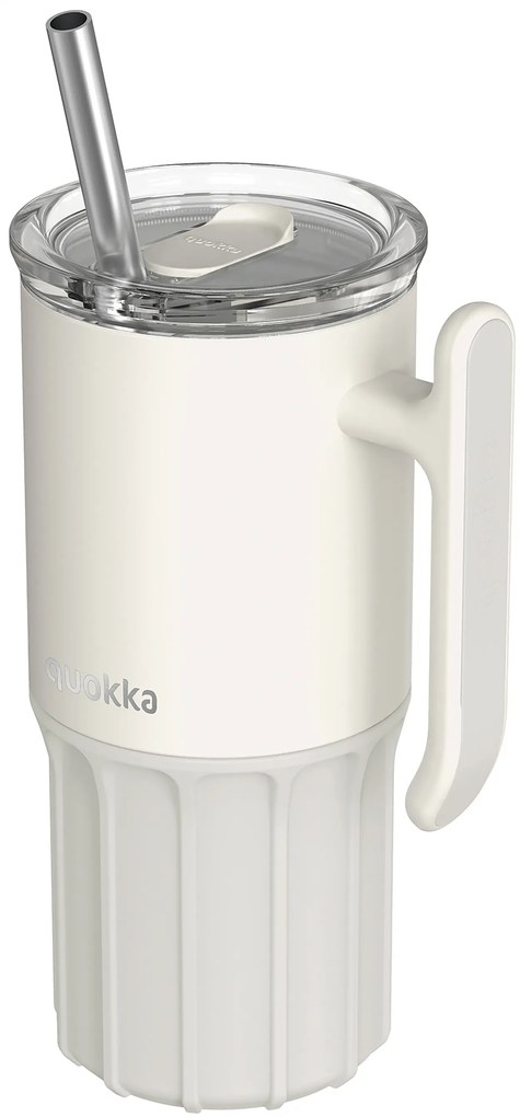 Nerezový termohrnček so slamkou Umi Ivory 720 ml