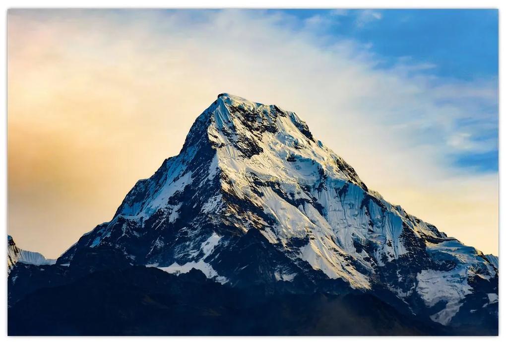 Obraz zasnežených hôr, Nepál (90x60 cm)
