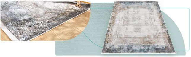 Koberec Arte Piran Cloud sivý