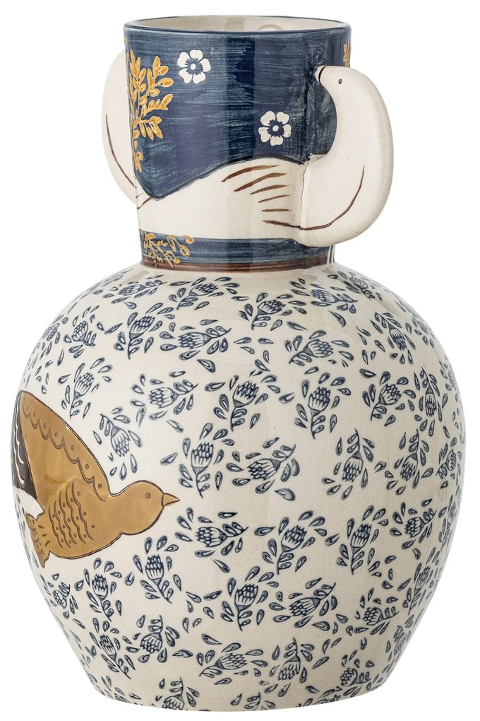 Bloomingville Keramická váza Hezha Blue
