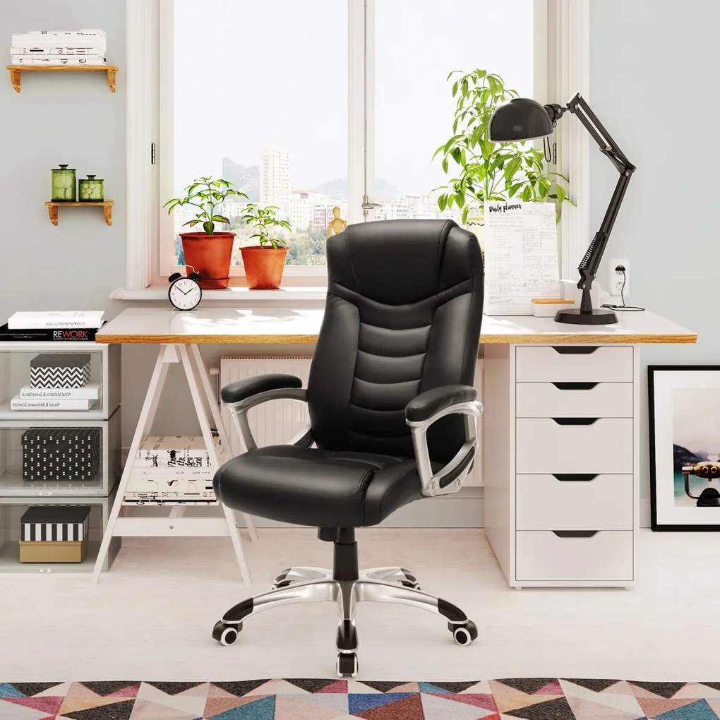 Ergonomická kancelárska stolička Tord čierna