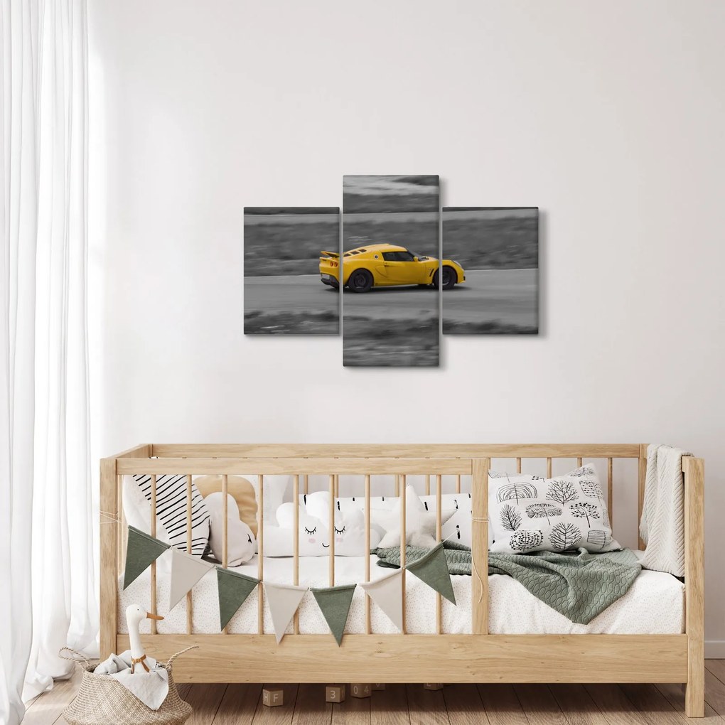 Obraz - Rýchle auto (90x60 cm)