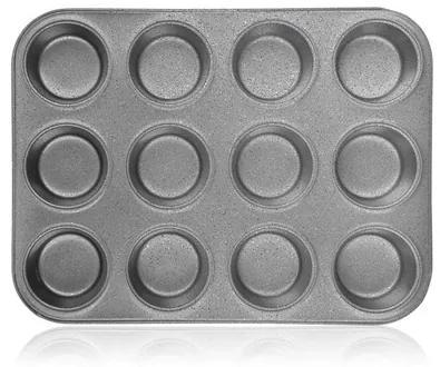 BANQUET GRANITE Forma na 12 muffinov s nepriľnavým povrchom 35 x 26,5 x 3 cm 19078070
