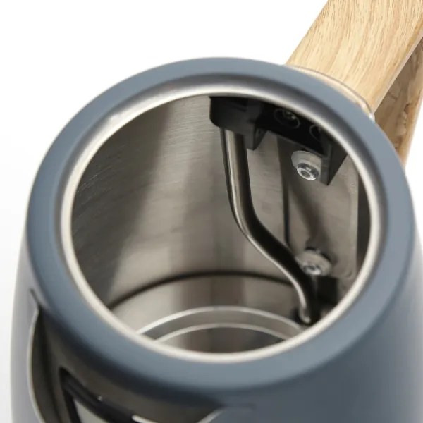 Rýchlovarná kanvica 1,7 l 2400W/230V nerez/šedá