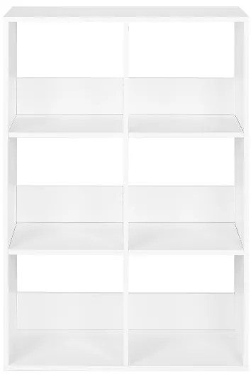 Livarno home Regál Liverpool so 6 priehradkami, 74 x 107 x 33 cm (100392160)