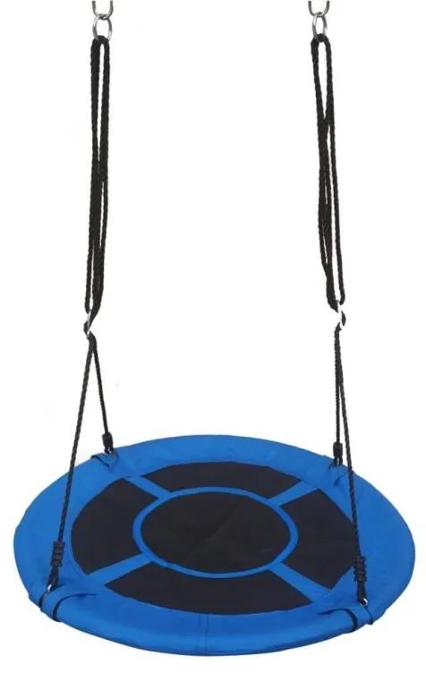 Marimex skladací hojdací kruh, modro-čierny
