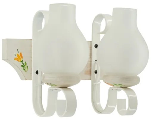 Brilagi - Nástenné svietidlo QUEEN 2xE14/40W/230V buk/krémová