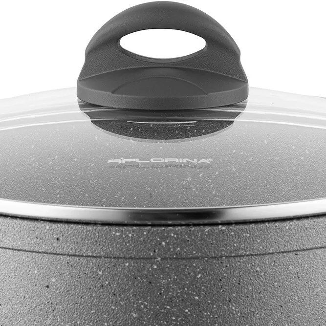 Florina Hliníkový hrniec Lava 2,4 l, 20 cm, pr. 20 cm