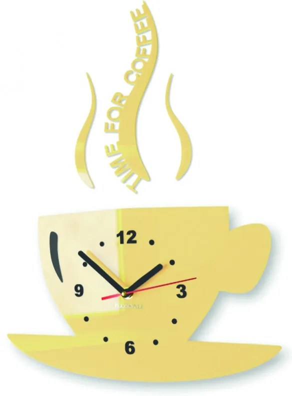 Hodiny na stenu káva ako obrat I SENTOP FL-z16 2021