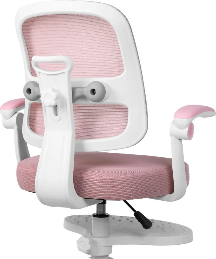 Detská rastúca stolička Neoseat JUNI 013 — látka, ružová