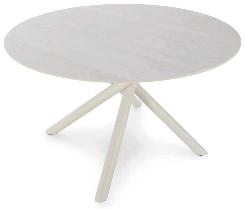 Okrúhly jedálenský stôl s keramickou doskou ø 119,5 cm Talia – Marckeric