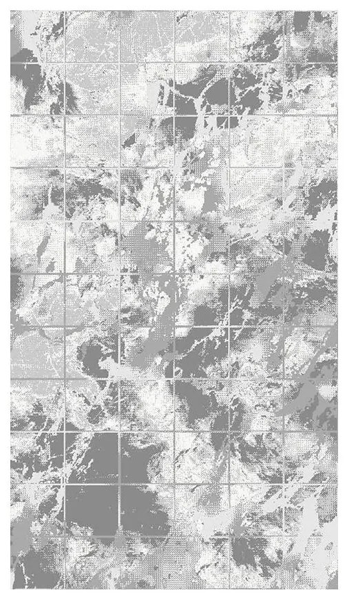 Koberec Frisee Troy 0,8/1,5 31979-995 šedá