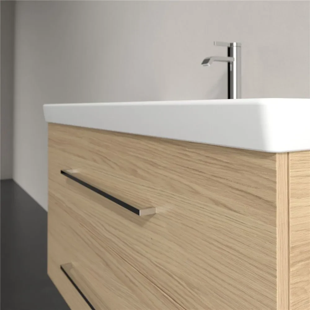 VILLEROY & BOCH Avento závesná skrinka pod umývadlo, 2 zásuvky, 980 x 452 x 514 mm, Nordic Oak, A89200VJ