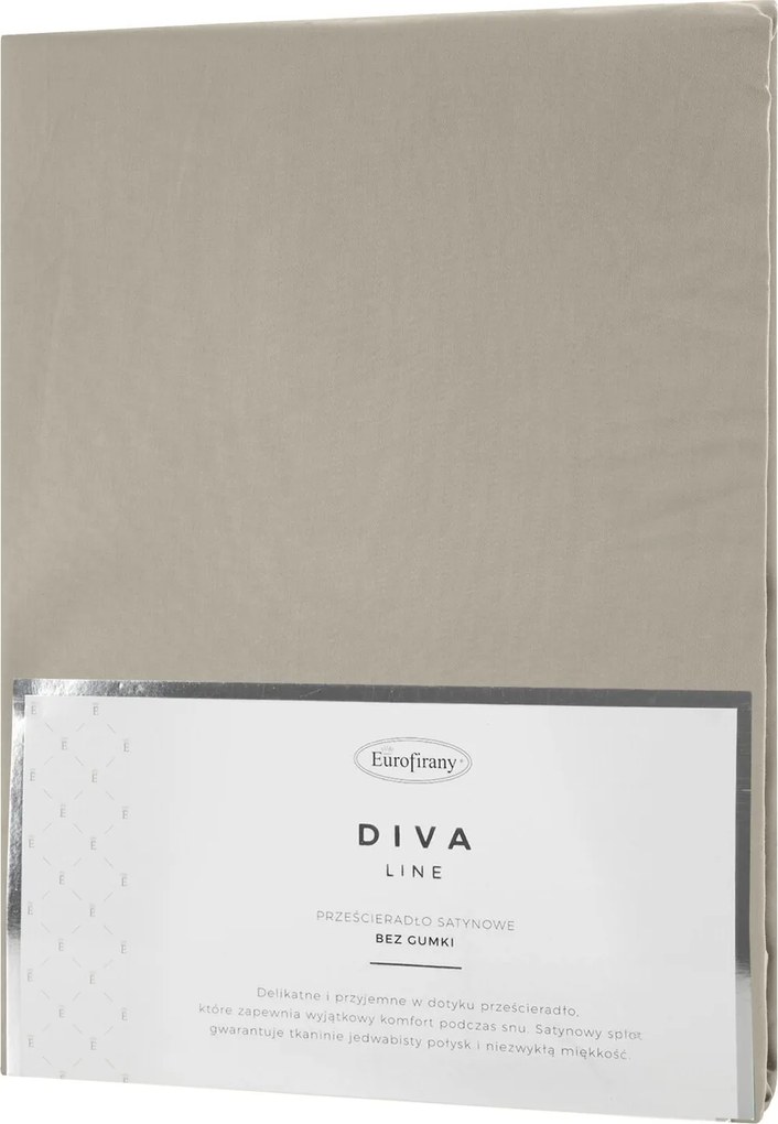 MAKOSATÉNOVÉ PRESTIERADLO DINA 200X220 CM SIVOBÉŽOVÉ