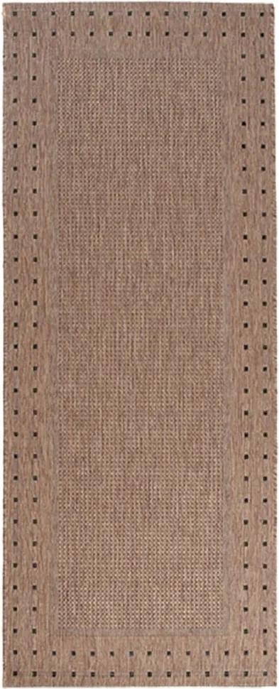 Kusový koberec Klasik kávový atyp, Velikosti 80x200cm