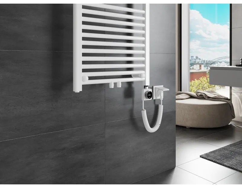 Mexen Mars, elektrické vykurovacie teleso 1200 x 600 mm, 600 W, biela, W110-1200-600-6600-20
