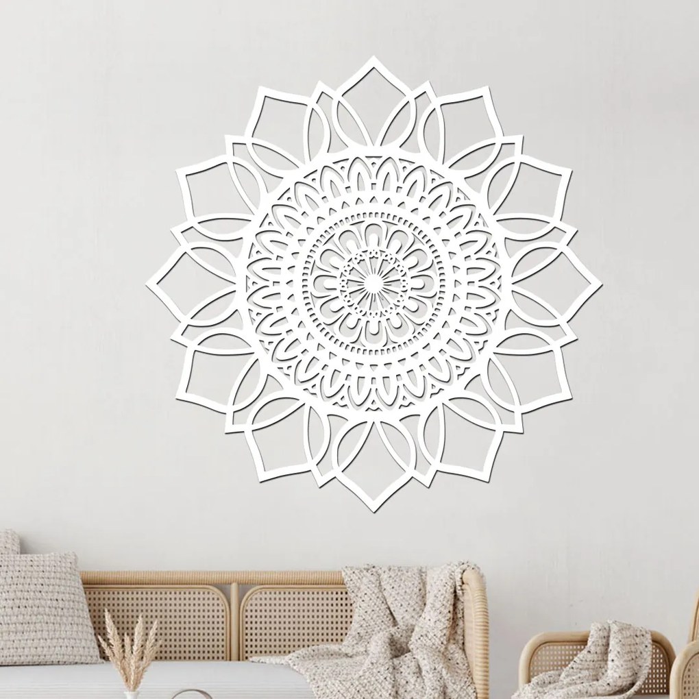 drevo zivota Drevená mandala na stenu ŠŤASTIA Farebný vzor: Wenge, Priemer: 80