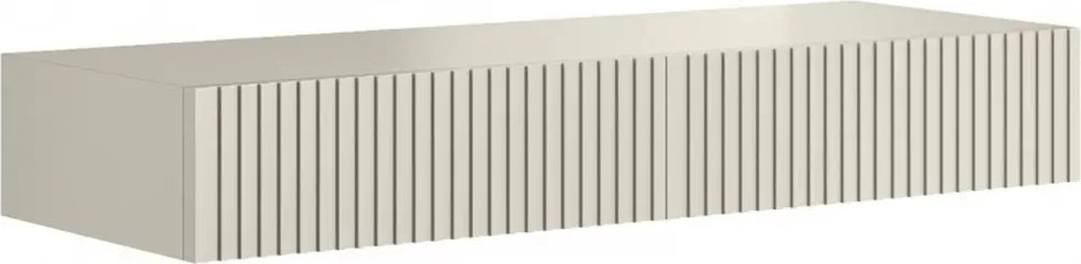 Závesný toaletný stolík Nicole 100 cm so zásuvkami - kašmírový mat