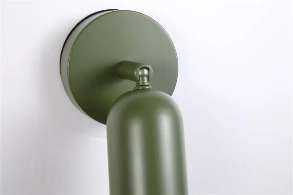 Searchlight 23350GR - LED stmievateľné nabíjateľné nástenné svietidlo CONE LED/1,5W/5V zelené