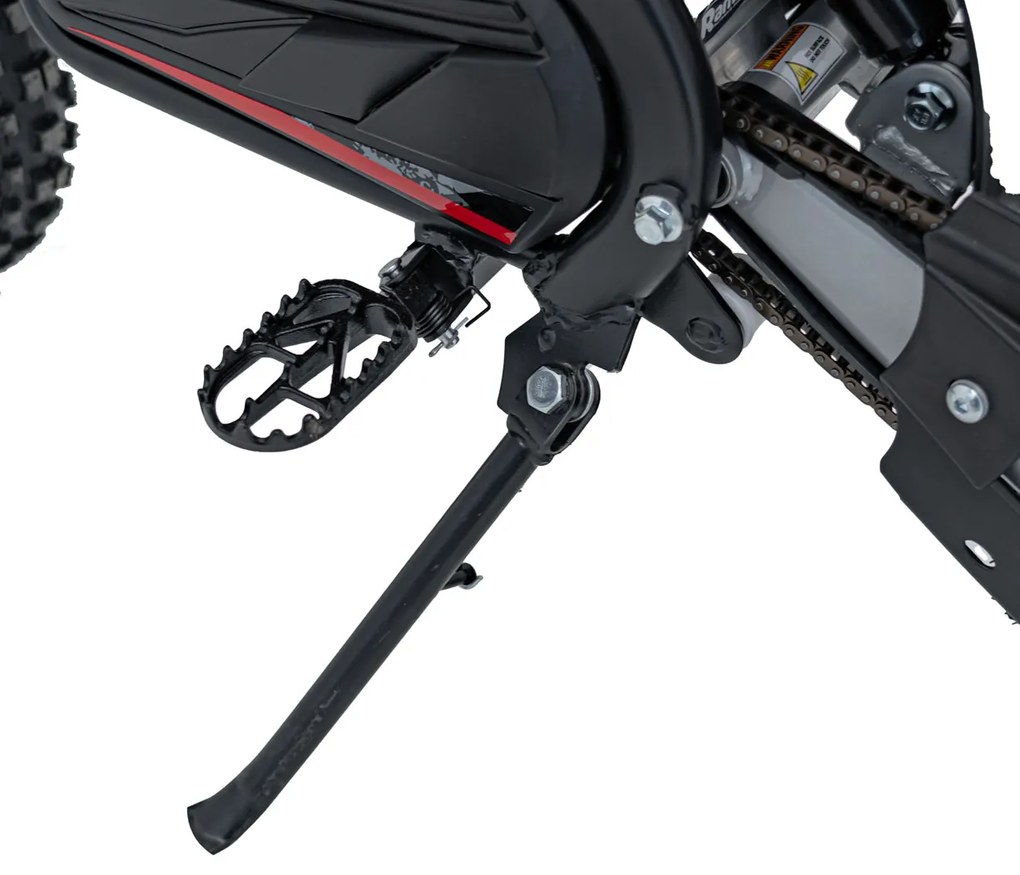 Elektrický detský PIT BIKE s batériovým motorom - červený