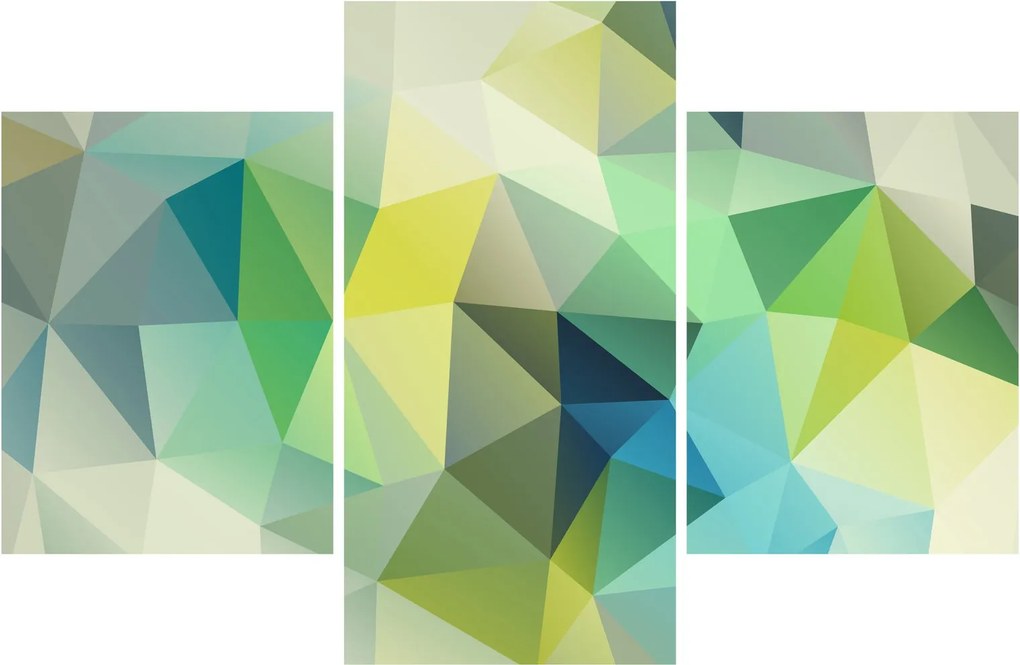 Obraz geometrické abstrakcie (90x60 cm)