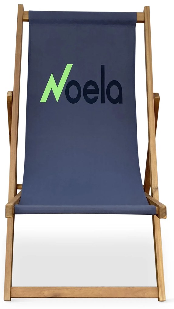 Plážové skladacie kreslo NOELA antracit