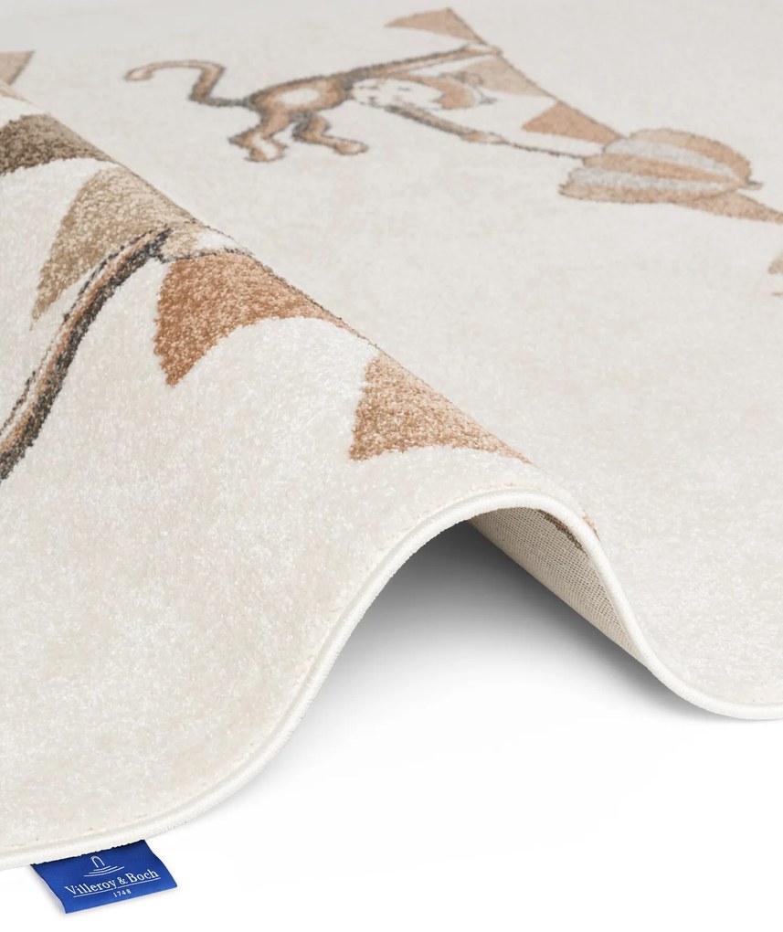 Villeroy & Boch, Detský kusový koberec Villeroy & Boch Boho Kids 106308 Cream Multicolor, 120x170, biela, detská izba