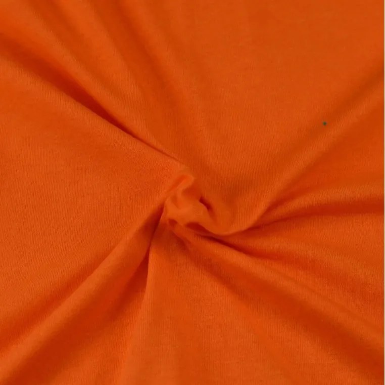Jersey prestieradlo Oranžové 60x120 cm
