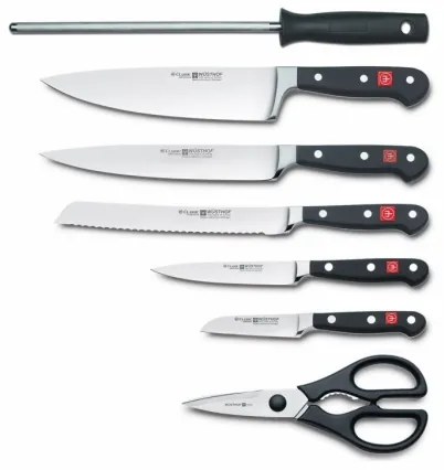 Wüsthof - Sada kuchynských nožov v stojane CLASSIC 8 ks jaseň/béžová